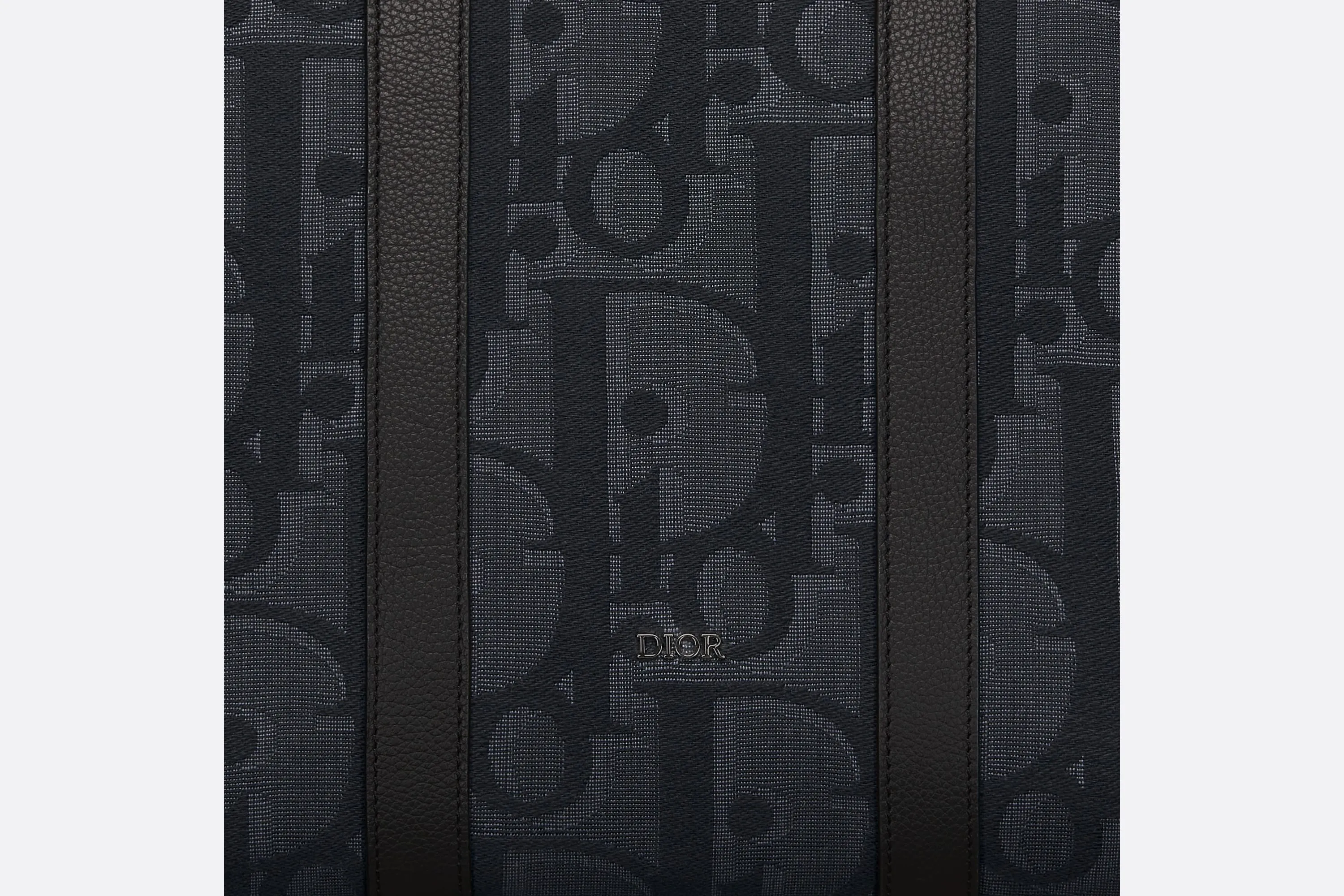 Weekender 40 Bag • Black Maxi Dior Oblique Jacquard