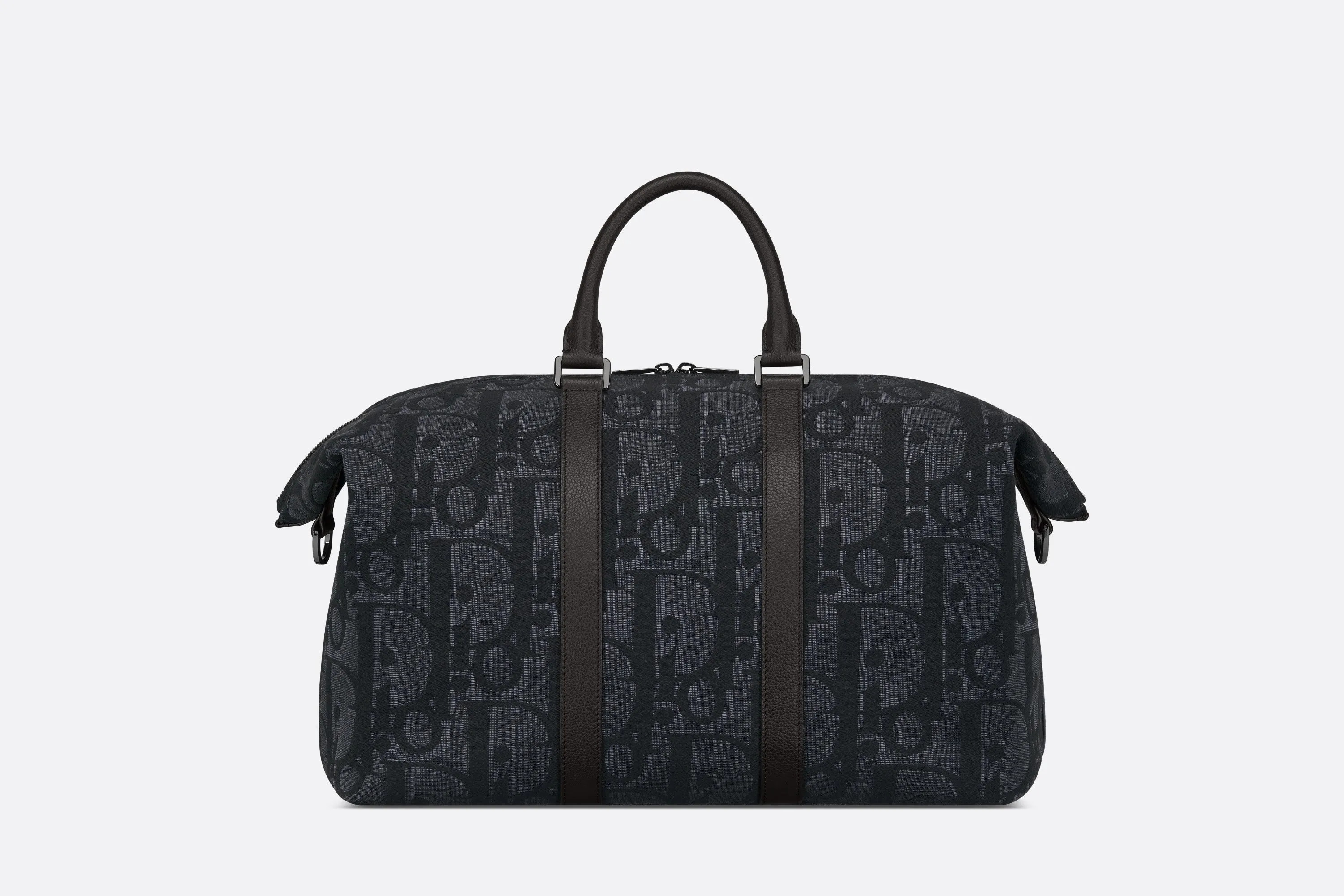 Weekender 40 Bag • Black Maxi Dior Oblique Jacquard
