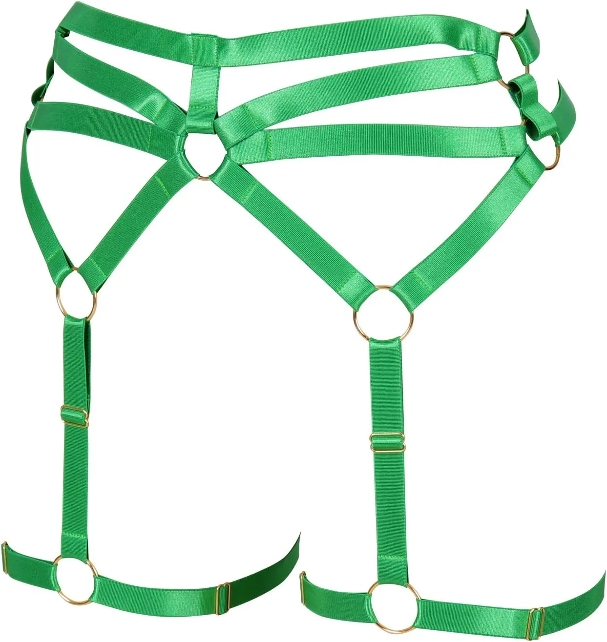 Woman Body Harness Garter Belt Punk Gothic Leg cage Lingerie Photography Dance Apparel
