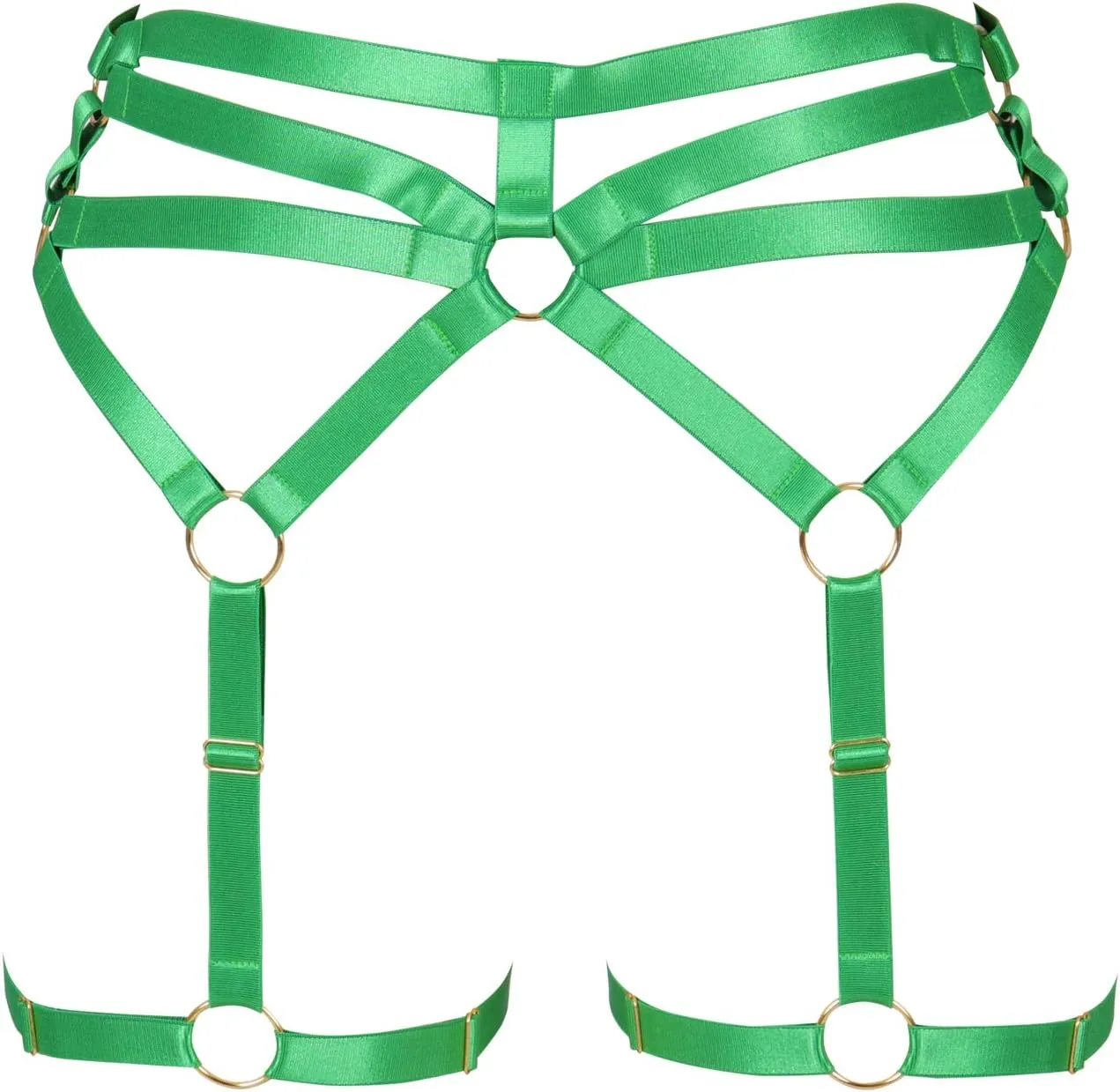 Woman Body Harness Garter Belt Punk Gothic Leg cage Lingerie Photography Dance Apparel
