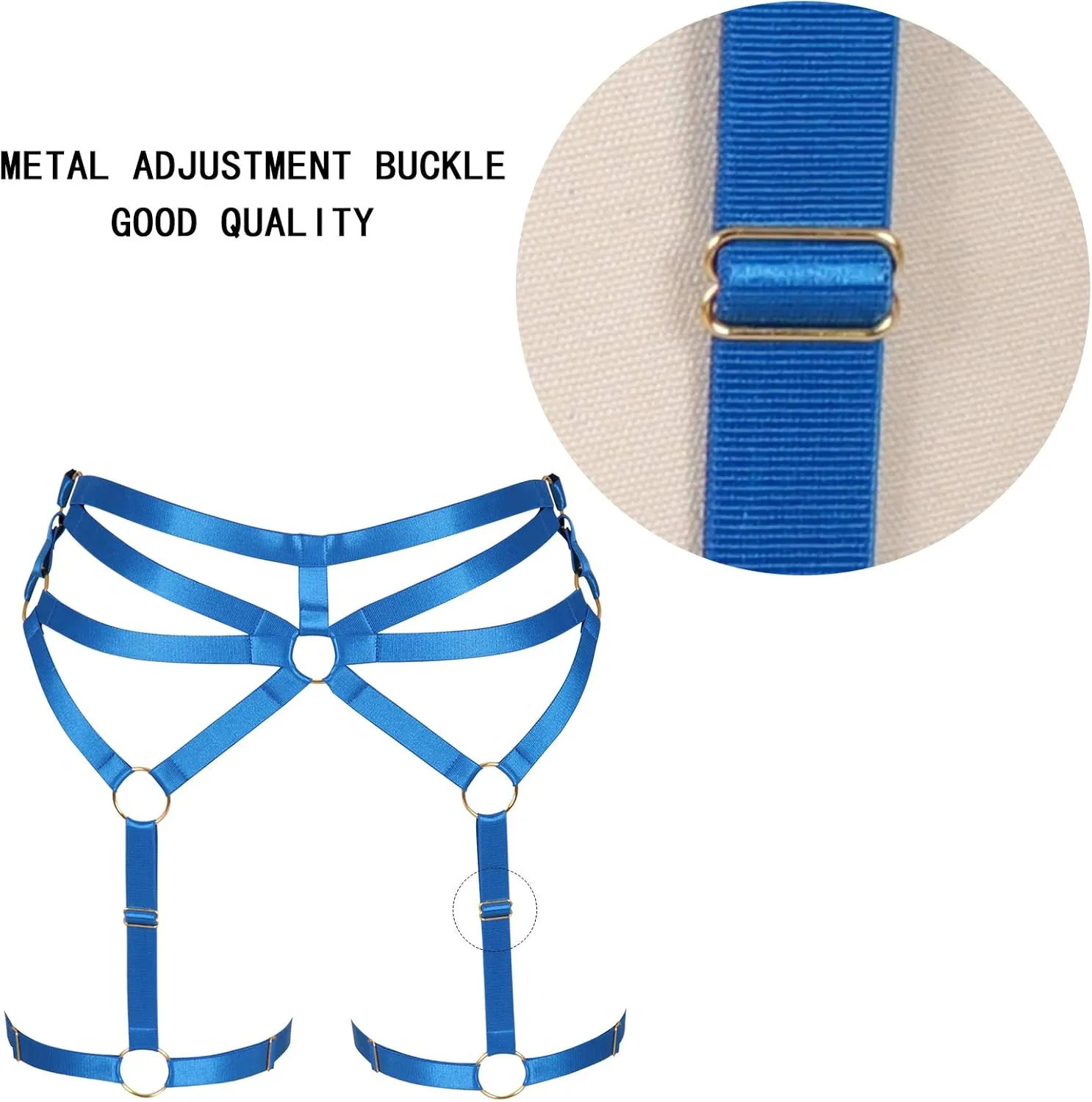 Woman Body Harness Garter Belt Punk Gothic Leg cage Lingerie Photography Dance Apparel