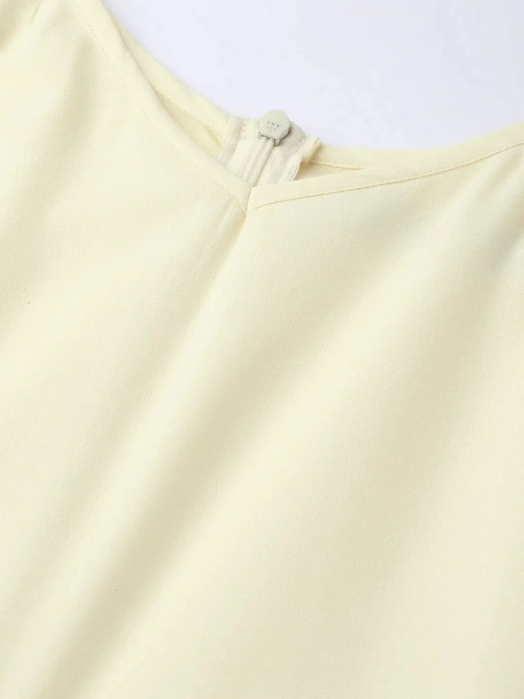 Women Solid Off White Jumpsuits & Sets