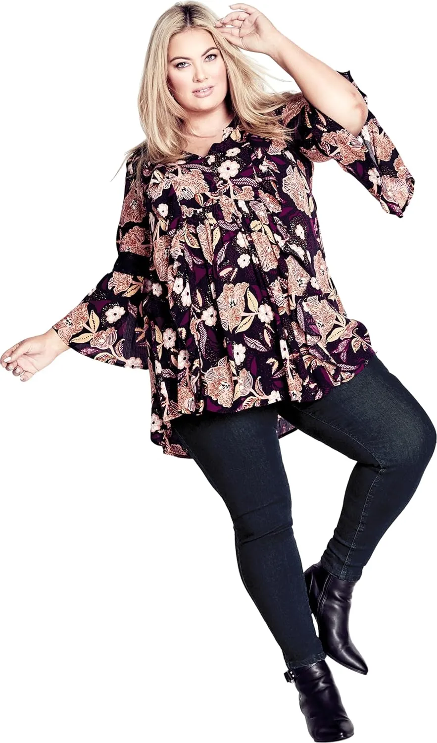 Women's Aveology Plus Size Jean Jayda Skny H Waist
