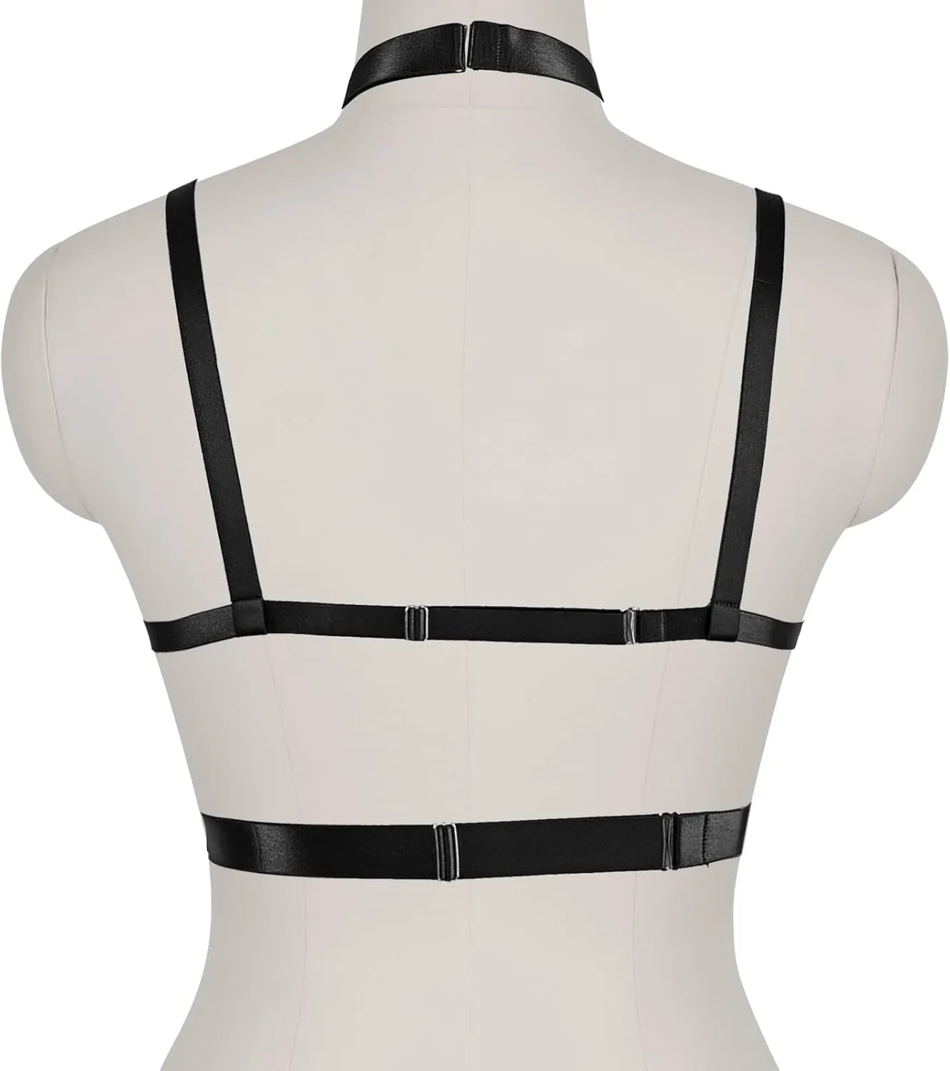 Women's Body Cage Breast Harness Belts Hollow Out Bra Strappy Plus Size Lingerie New Punk Gothic Rave Charm Tops Bras