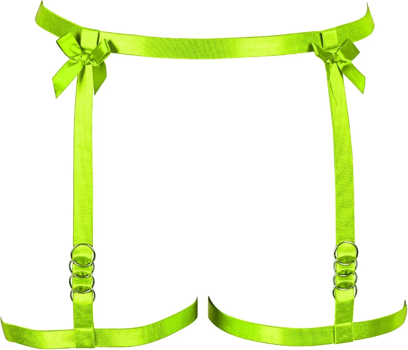 Women's Body Harness Legs Plus Size Garter Belt Waist Cage Gothic Punk Carnival Christmas Halloween Dance Fashion Garter