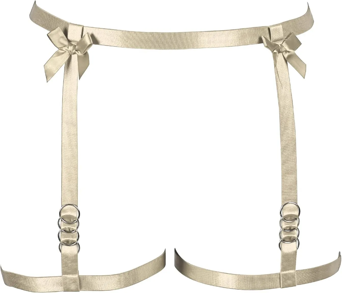 Women's Body Harness Legs Plus Size Garter Belt Waist Cage Gothic Punk Carnival Christmas Halloween Dance Fashion Garter