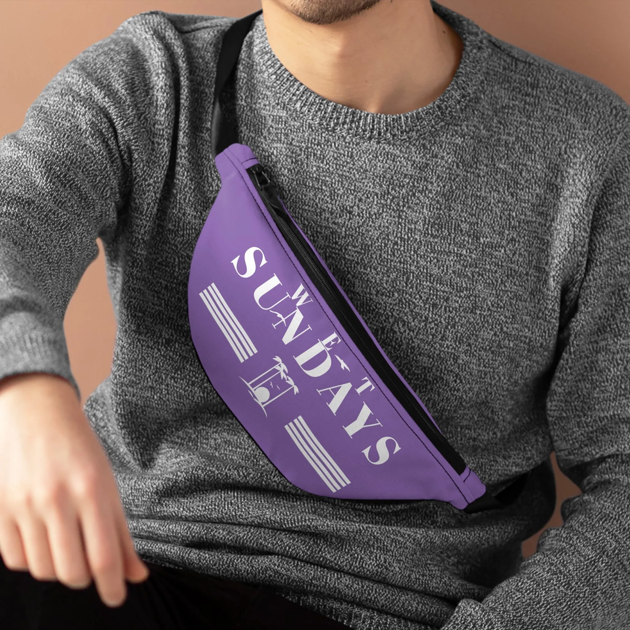 WS Light Purple Fanny Pack