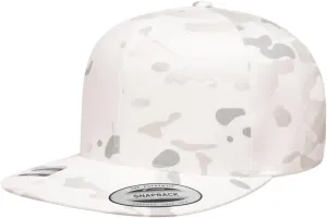 YP Classics 6089 Premium Wool-Blended 6 Panel High Profile Flat Bill Snapback Cap | Bulk Packs Available